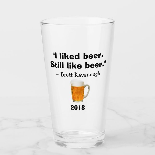 Brett Kavanaugh Tribunal Supremo Me Gusta La Cerve (Anverso)