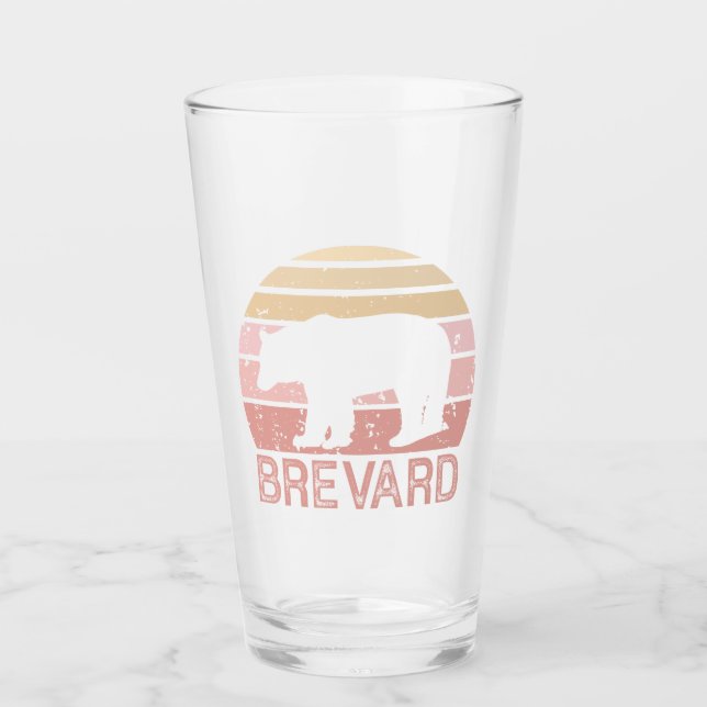 Brevard North Carolina Retro Bear (Anverso)