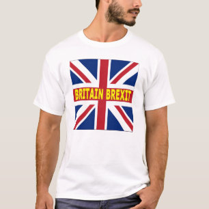 Brexit británico de camisetas