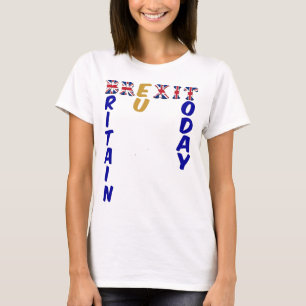 Brexit de camisetas Gran Bretaña UE hoy