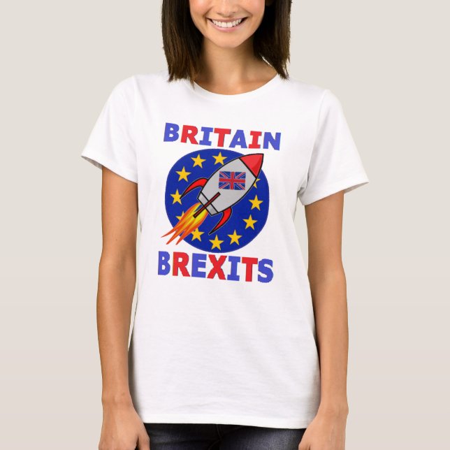 Brexit de Gran Bretaña de camisetas (Anverso)