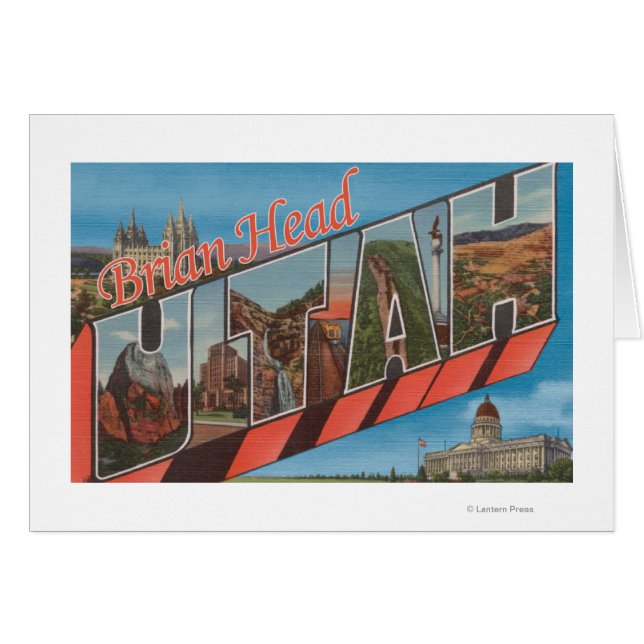 Brian Head, Utah - Escenas de letras grandes (Anverso (Horizontal))