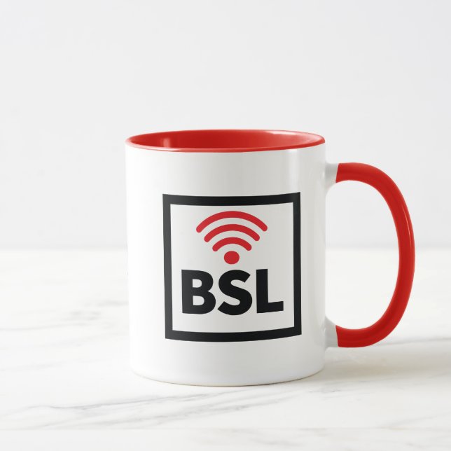 ¡Brian Schneider VIVO! Taza promocional (Derecha)