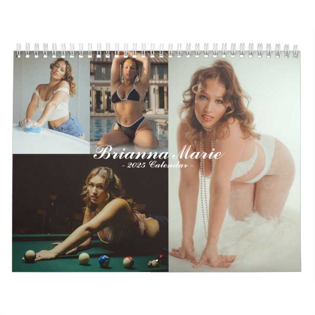 Brianna Marie - Calendario 2025 (Tapa)