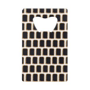 Bricks Tarjeta de crédito Abridor de frascos