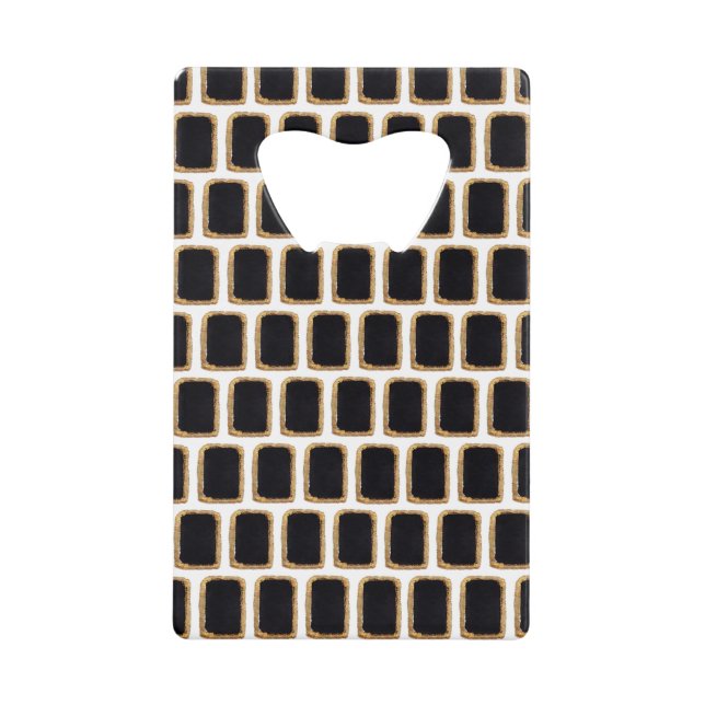 Bricks Tarjeta de crédito Abridor de frascos (Anverso)