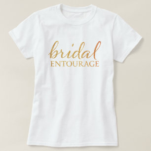 Bridal Entourage - Boda a camisetas