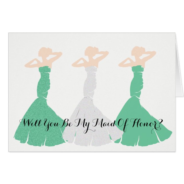 BRIDE & CO Green Sea Mi Fiesta De Honor (Anverso (Horizontal))