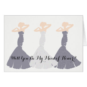 BRIDE & CO Lavender Sea Mi Nota De Fiesta De Honor