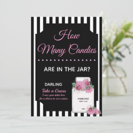 BRIDE Couture Theme Party Cuántos Kiss de juego