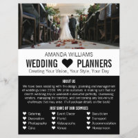 Bride & Groom, publicidad del planificador de even