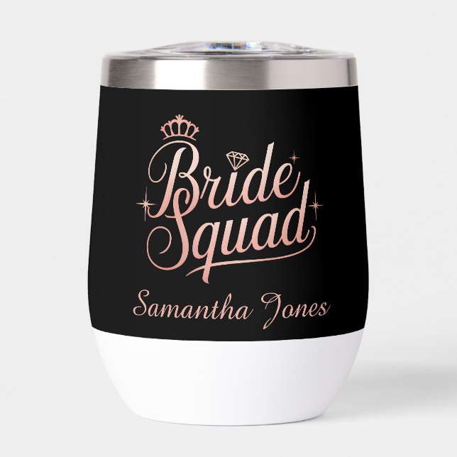 Bride Squad Bachelorette Bridesmaid (Frente)