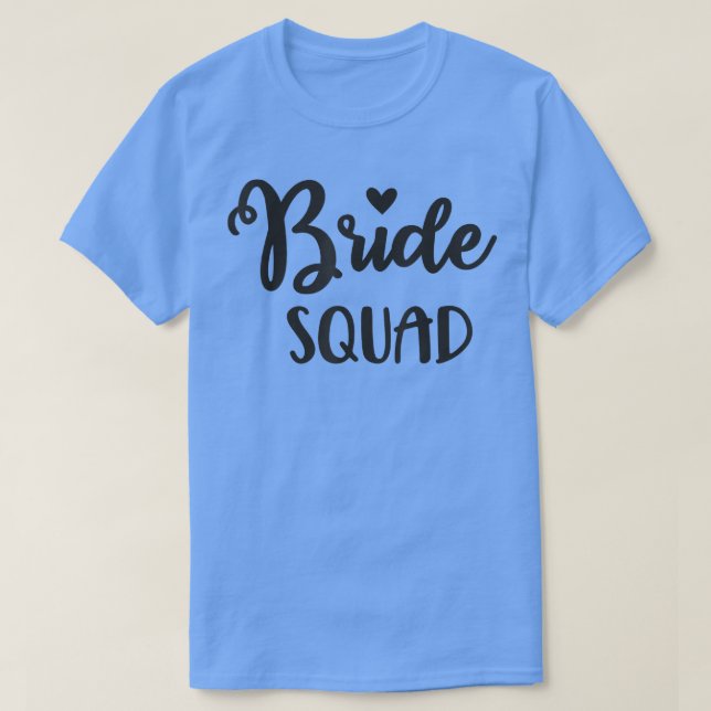 Bride Squad Divertido Conjunto Para Camiseta de De (Diseño del anverso)