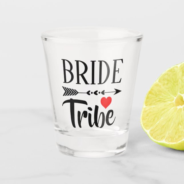 BRIDE TRIBE WEDDING PARY VASO DE TIRO (Anverso)