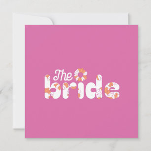 Bride Word Design, Boho-Hippie Bachelorette Party