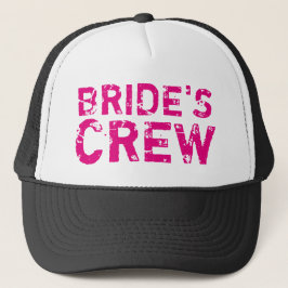 BRIDES CREW gorra de camionero vintage para desped