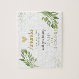 Bridesmai o rompecabezas de propuesta de Honor de 