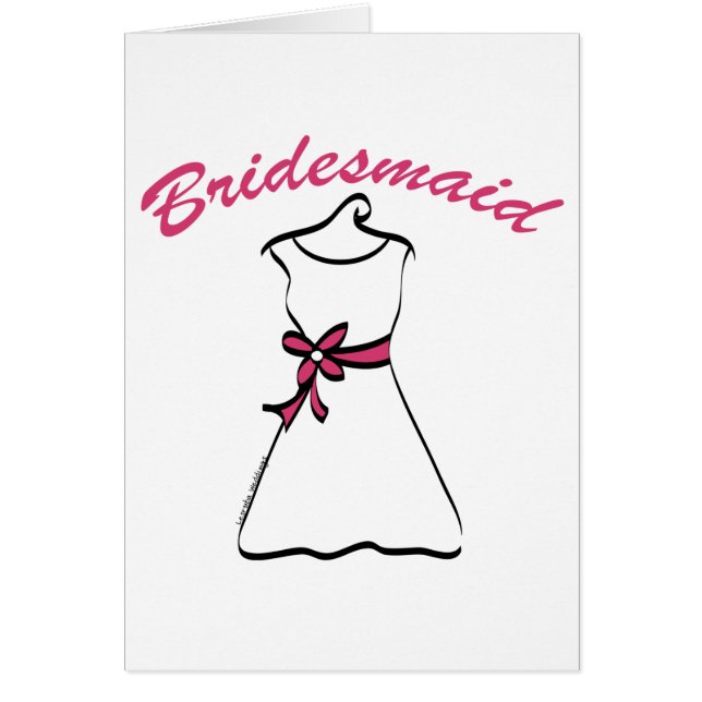 Bridesmaid (Frente)