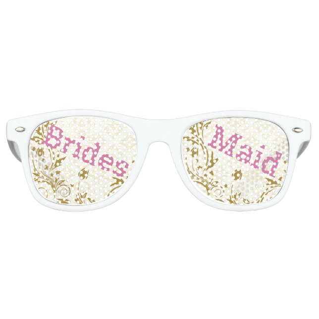 BRIDESMAID Retro Shades / Fiesta divertida Gafas d (Anverso)