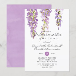 Bridesmaids de Purple Wisteria Luncheon