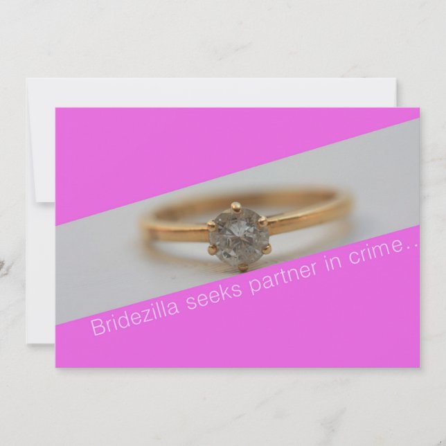 Bridezilla busca pareja en el crimen...... (Anverso)