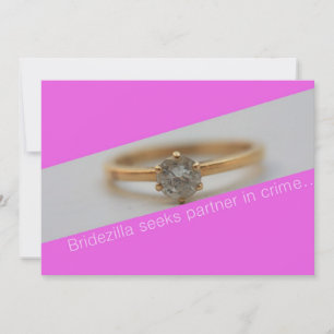 Bridezilla busca pareja en el crimen......