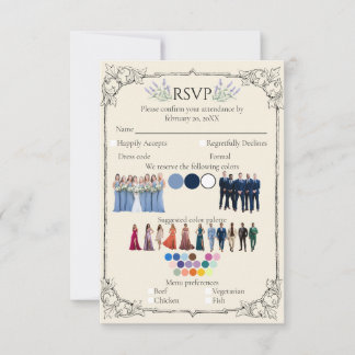 Bridgerton Inspired Regency Society RSVP All-in-On