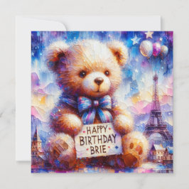 BRIE ~ Cumpleaños feliz ~ Teddy Bear ~