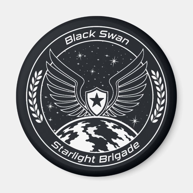 Brigada Starlight Cisne Negro TWRP Imán (Frente)