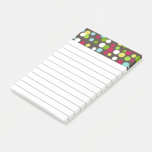 Bright Dots Office Kitchen Post Notas Regalo (En perspectiva)