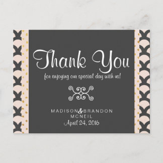 Bright N Hermosa tarjeta de agradecimiento