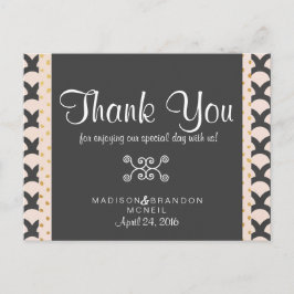 Bright N Hermosa tarjeta de agradecimiento