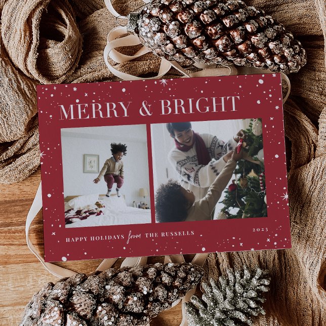 Bright Stars | Tarjeta de festividad para fotos co (Subido por el creador)