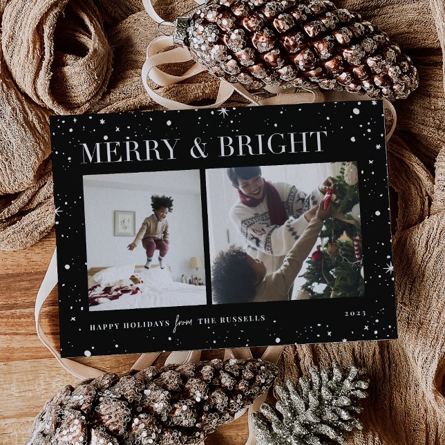 Bright Stars | Tarjeta de festividad para fotos co (Subido por el creador)