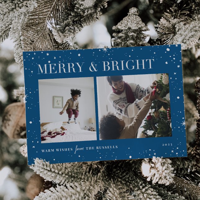 Bright Stars | Tarjeta de festividad para fotos co (Subido por el creador)
