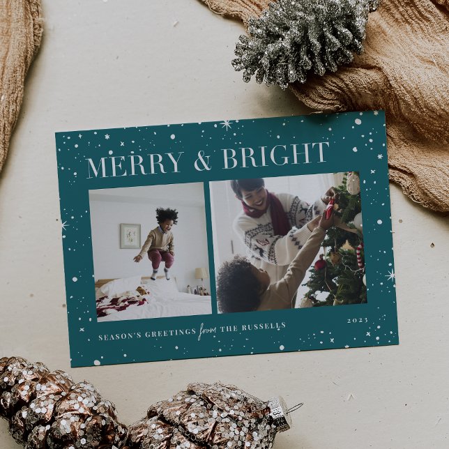 Bright Stars | Tarjeta de festividad para fotos co (Subido por el creador)