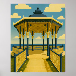 Brighton Bandstand - Arte de arquitectura costera