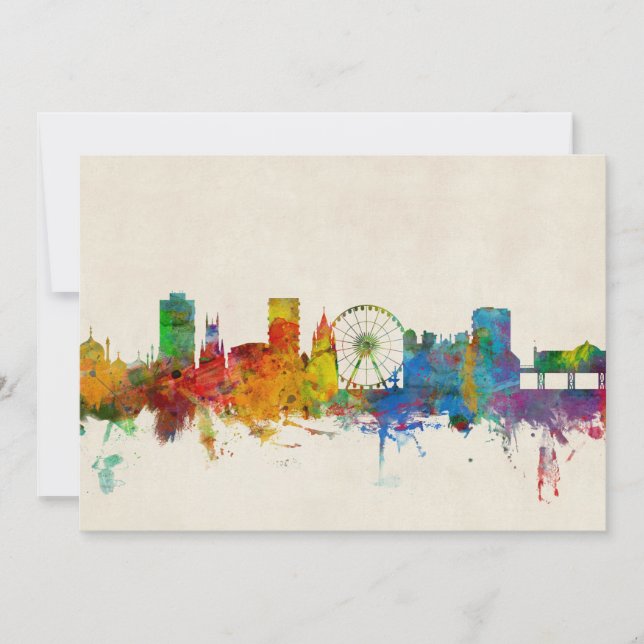 Brighton England Skyline (Anverso)