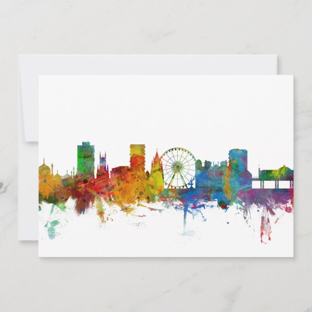 Brighton England Skyline (Anverso)