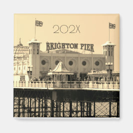 Brighton Pier Año INGLATERRA Novedad imán