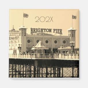 Brighton Pier Año INGLATERRA Novedad imán