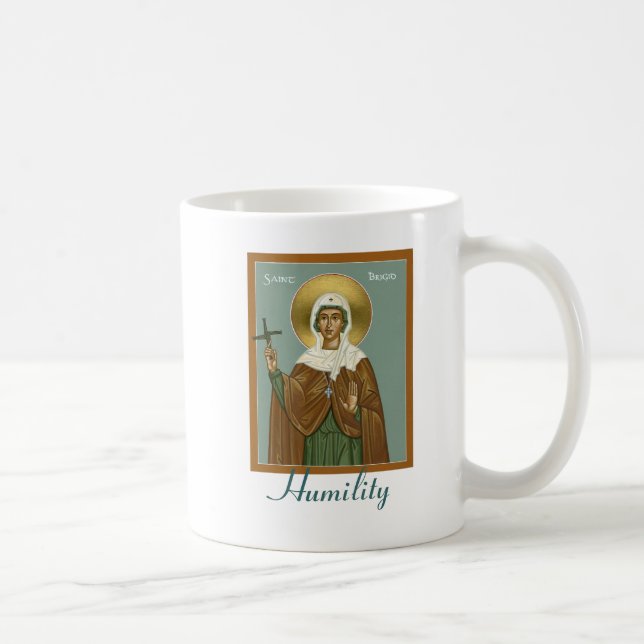 Brigid del santo de Irlanda - taza (Derecha)