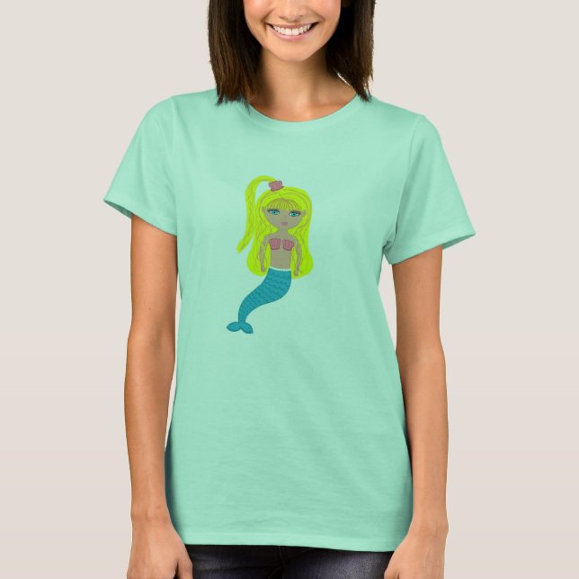 Brigit la camiseta de las damas de sirena (Anverso)