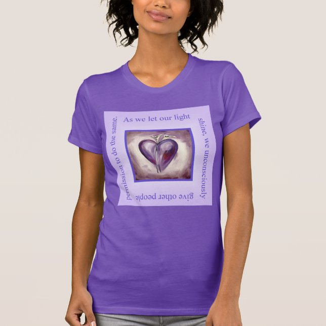 Brilla tu camiseta ligera (Anverso)