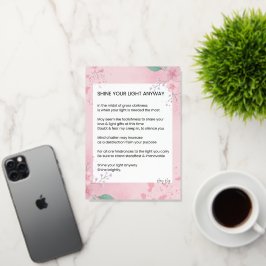 Brilla tu luz de todos modos poesía poética