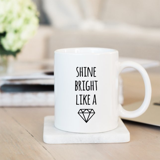 Brillante brillante como una taza de diamante (Subido por el creador)