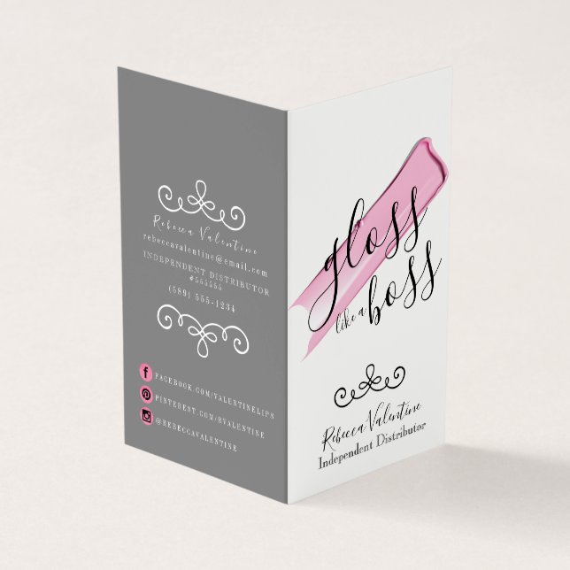 Brillante Como Una Tarjeta De Negocio Doblada De J (Exterior)