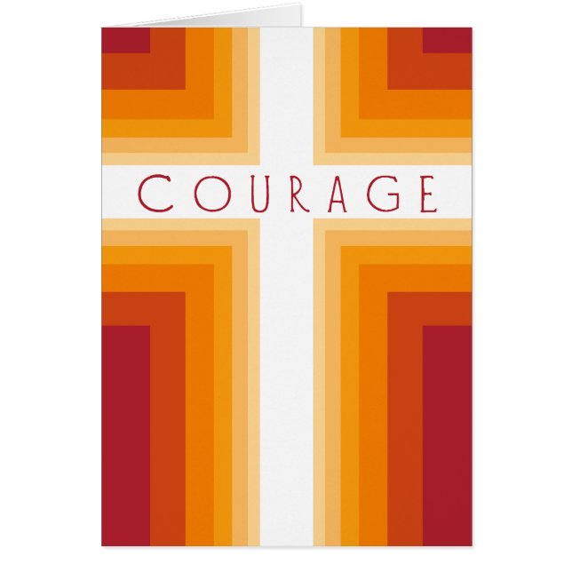 Brillante Cruz de Coraje (Frente)