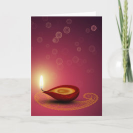 Brillante Diwali - Tarjeta de felicitación