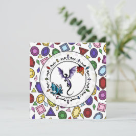 Brillante Fantasía Gemstone elegante Amethyst Drag